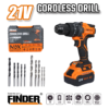 Finder Cordless Drill درل شحن فيندر 21 فولت