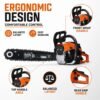منشار حطب بنزين 2300 واط 58CC Gasolin Chain Saw 2300W